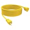 Stanley SJTW Extension Cord, 16 AWG, Outdoor, 16/3, 1 Outlets, Yellow, Vinyl, 15 ft 33157 - alternate 6